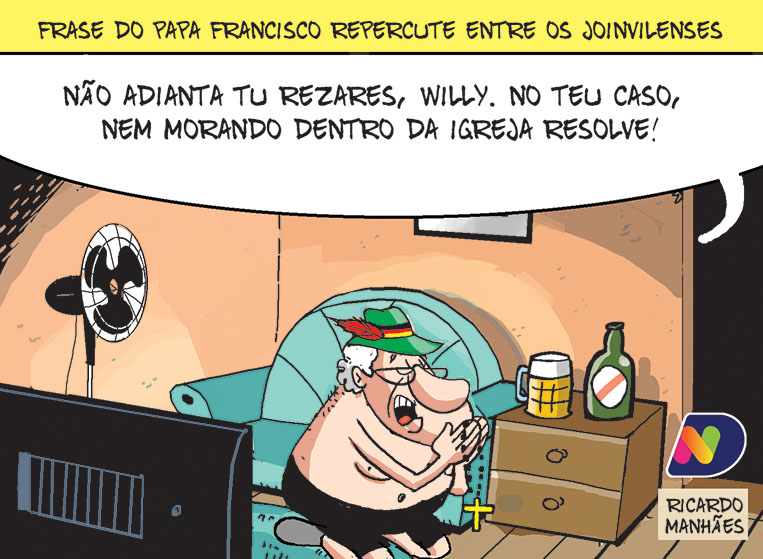 Confira a charge desta sexta-feira (28)