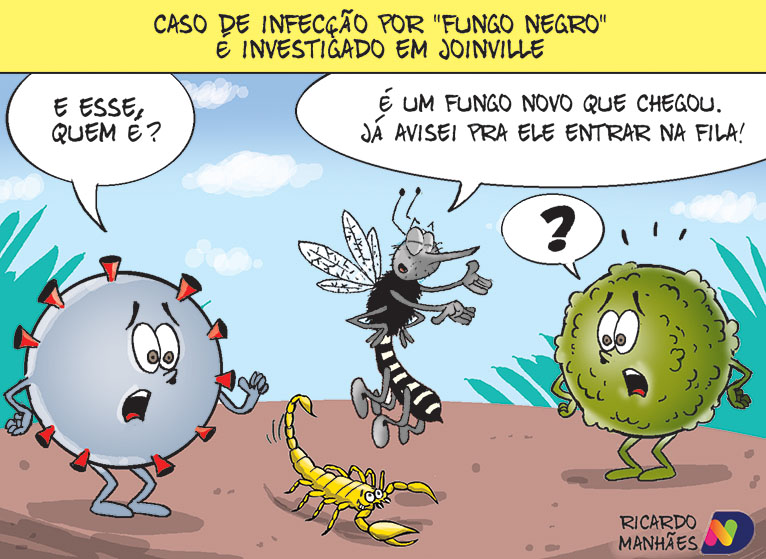 Confira a charge desta segunda-feira (31)