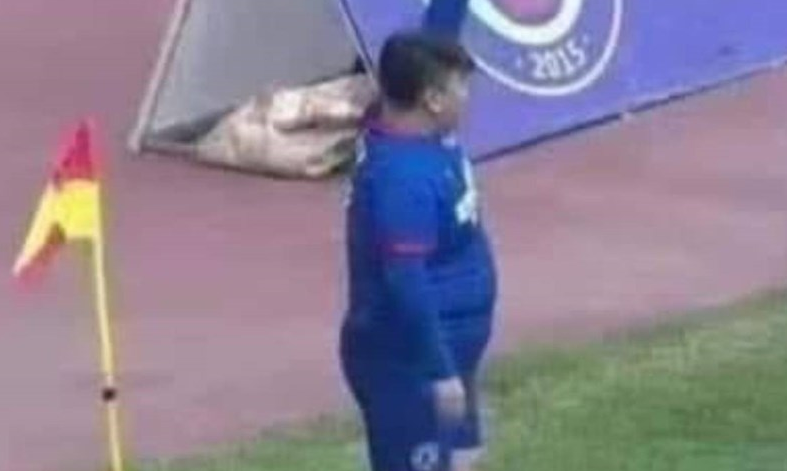 O filho protegido do presidente do clube – Foto: Reprodu&ccedil;&atilde;o Yotube