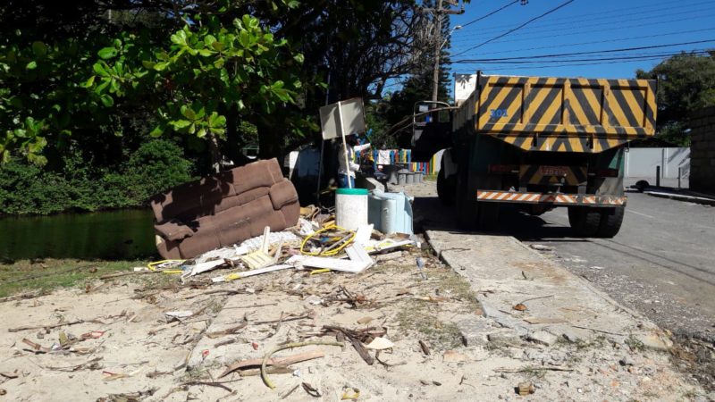 Coleta de de resíduos volumosos em Florianópolis agora é mensal – Foto: PMF/Divulgação/ND