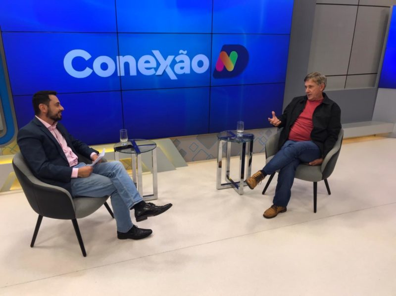 Alexandre Mendonça recebe historiador no Conexão ND desta quarta-feira – Foto: Reprodução/NDTV