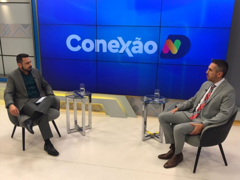 Alexandre Mendon&ccedil;a comanda o Conex&atilde;o ND desta quarta-feira – Foto: Reprodu&ccedil;&atilde;o/NDTV