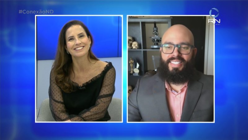 M&aacute;rcia Dutra comanda bate-papo nesta sexta – Foto: Reprodu&ccedil;&atilde;o/NDTV