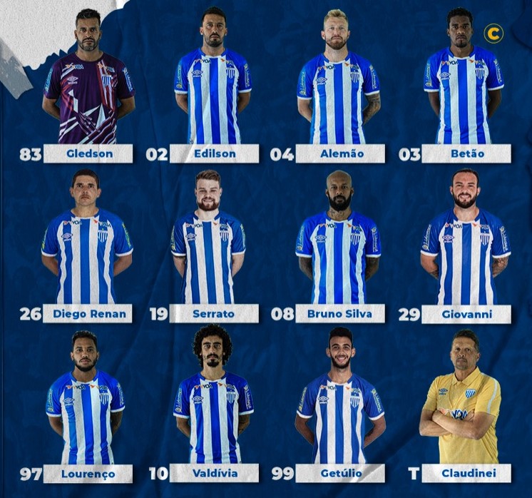 O torcedor não entendeu as escalações do Getúlio e do Lourenço, deixando Vinícius Leite e Jonathan no banco. – Foto: Avaí FC/divulgação