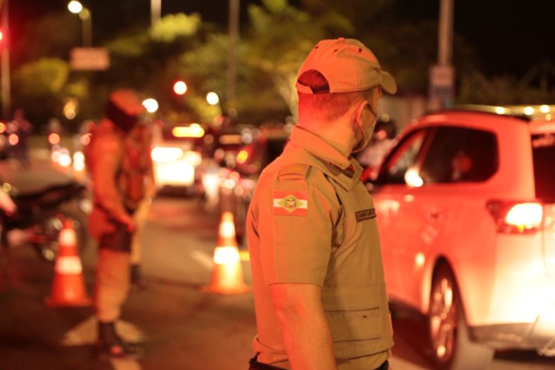 Comando da Polícia Militar de Santa Catarina emitiu nota sobre vacinação contra Covid-19 – Foto: Divulgação/PMSC/ND