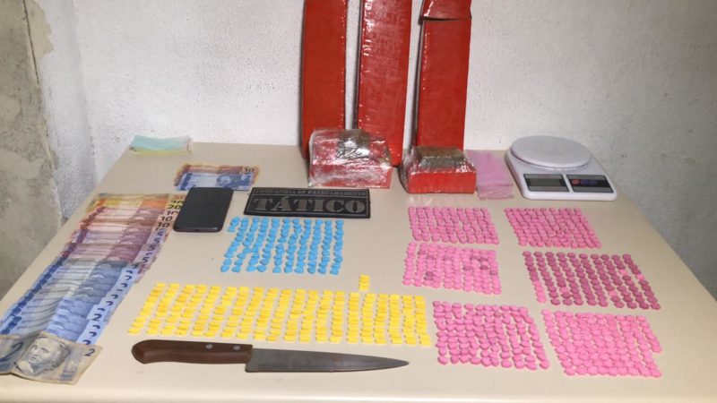 Drogas foram encontradas em uma boate na zona Sul da cidade – Foto: Ricardo Alves/NDTV