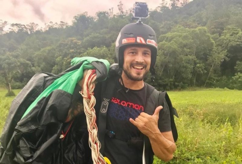 Eduardo Geovane morreu no s&aacute;bado (22), ap&oacute;s saltar da Pedra da G&aacute;vea, no Rio de Janeiro – Foto: Redes Sociais