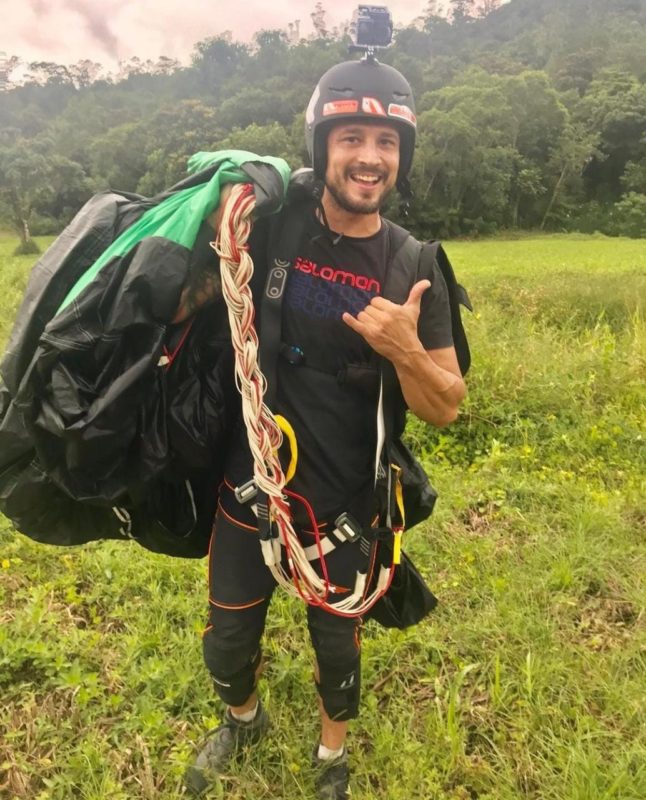 Eduardo Geovani morreu no s&aacute;bado (22), ap&oacute;s saltar da Pedra da G&aacute;vea, no Rio de Janeiro – Foto: Redes sociais