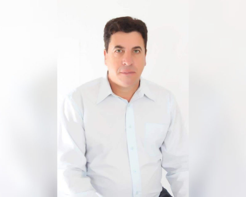 Ex-vereador Anilto Sarturi morreu aos 59 anos no Hospital Regional do Oeste, vítima da Covid-19 – Foto: Arquivo pessoal/Divulgação ND