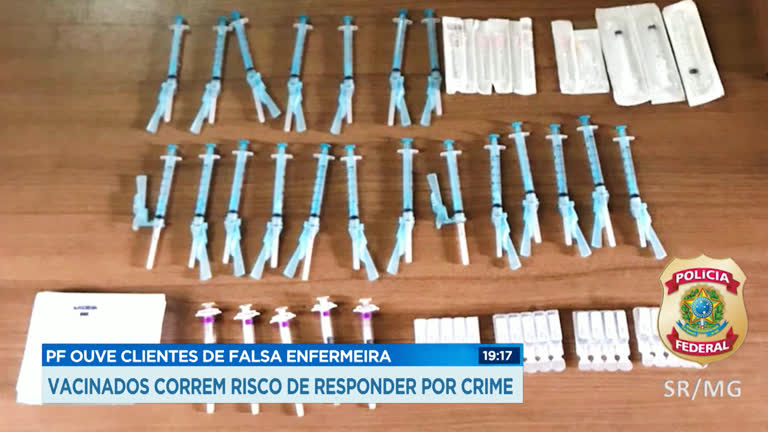 Falsa enfermeira planejou vender vacinas contra Covid-19 e lucrar R$ 600 mil em MG – Foto: Reprodu&ccedil;&atilde;o/R7