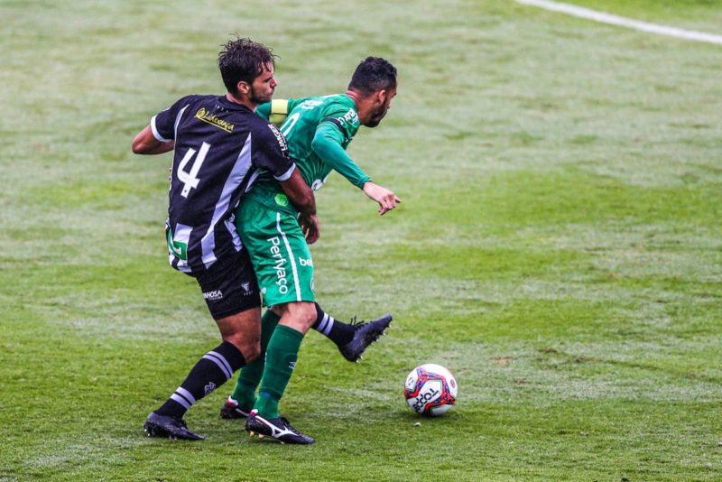 Figueirense abriu tr&ecirc;s gols de vantagem no primeiro tempo – Foto: Cristiano Andujar/Andujar Press/Divulga&ccedil;&atilde;o/ND
