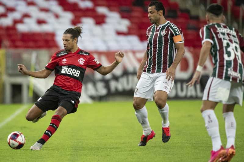 Flamengo e Fluminense empataram por 1 a 1 no jogo de ida – Foto: Alexandre Vidal/Flamengo