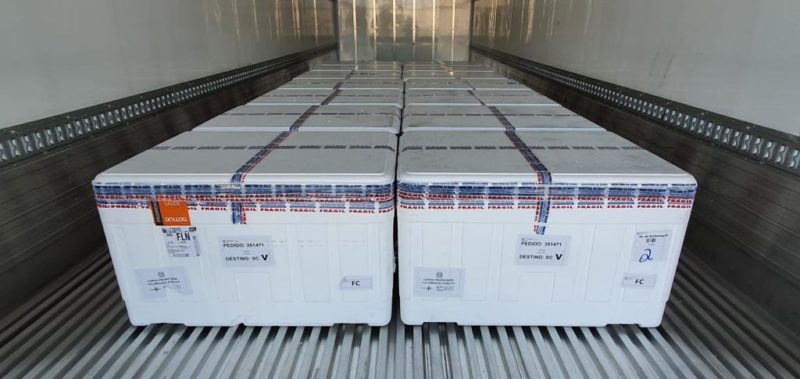 Vacinas ser&atilde;o distribu&iacute;das para 15 munic&iacute;pios de Santa Catarina&nbsp; – Foto: Arquivo/Divulga&ccedil;&atilde;o/Dive