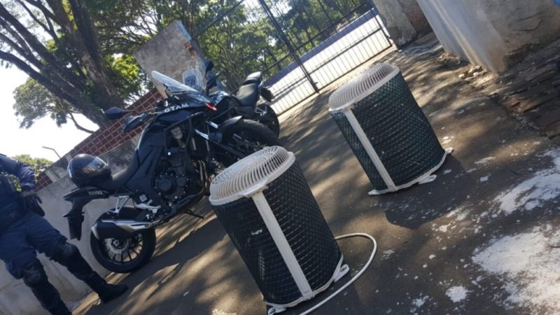 Homem é suspeito de furtar ar condicionado e se esconder em cemitério do Paraná – Foto: GML/Divulgação