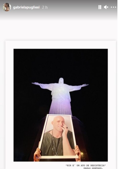 Gabriela Pugliesi postou tamb&eacute;m essa imagem no Instagram. – Foto: Reprodu&ccedil;&atilde;o redes sociais/Divulga&ccedil;&atilde;o ND