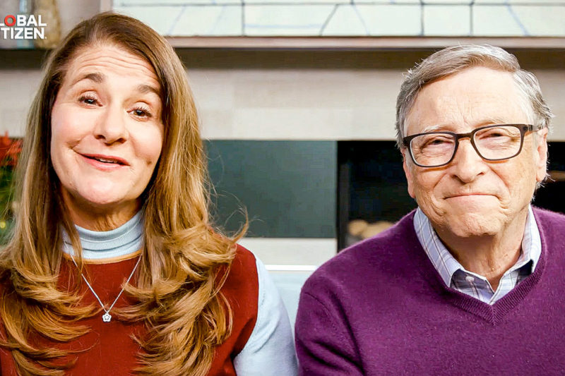 Melinda e Bill GATES – Foto: Global Citizen/Getty Images