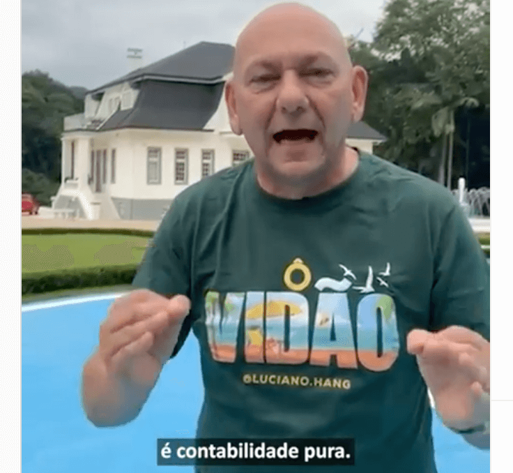 Luciano Hang entrega h&aacute;bitos que fazem ser quem ele &eacute; – Foto: Reprodu&ccedil;&atilde;o