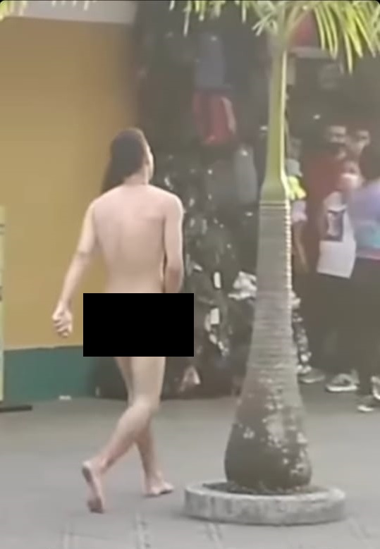 Homem é flagrado andando completamente nu no Centro de Florianópolis | ND  Mais