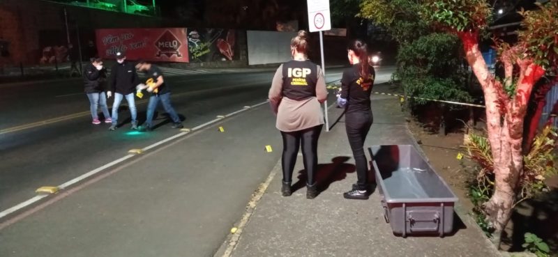 Homem é morto com pelo menos 10 golpes de facão em Concórdia – Foto: Atual FM/Divulgação ND