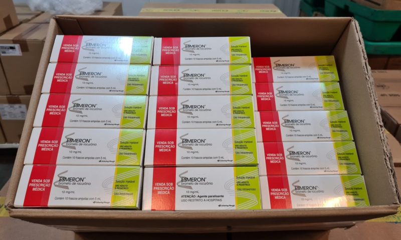 Medicamentos para o kit intuba&ccedil;&atilde;o – Foto: Ingrid Vasconcelos/Ag&ecirc;ncia Minas/ND