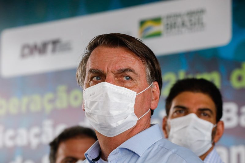 Bolsonaro diz que Saúde prepara parecer que desobriga máscara por vacinados – Foto: Alan Santos/PR/Divulgação/ND