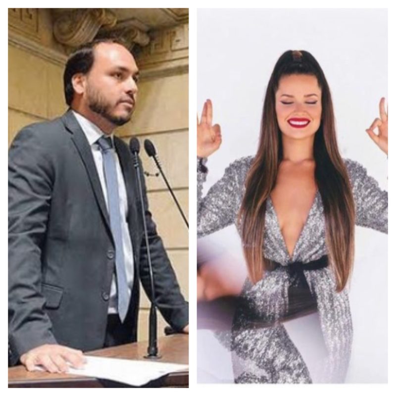 Carlos Bolsonaro acusa Juliette de fazer gesto racista – Foto: Instagram/Reprodução