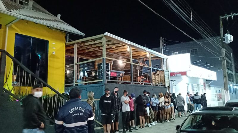 aglomerações em Lages