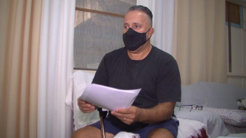 Maikon aguarda um documento para acessar o mercado de trabalho – Foto: Gladionor Ramos/NDTV