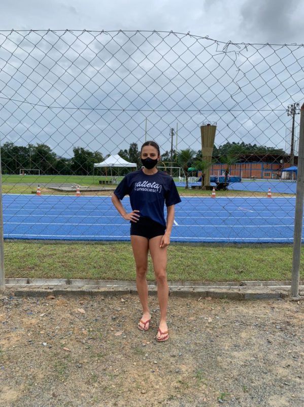 Let&iacute;cia Oro Melo foi convocada pela sele&ccedil;&atilde;o brasileira de Atletismo – Foto: Divulga&ccedil;&atilde;o/ND