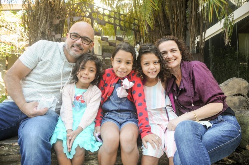 Cristiane e Luciano tiveram paciência até completar a família – Foto: Leo Munhoz/ND