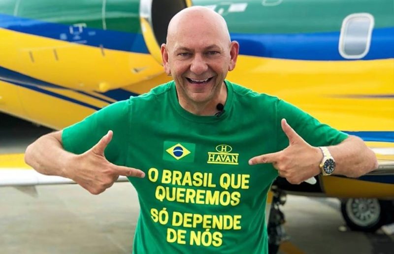 Empresário Luciano Hang rebateu críticas de ex-presidente Lula ao governo de Bolsonaro &#8211; Foto: Divulgação/Havan