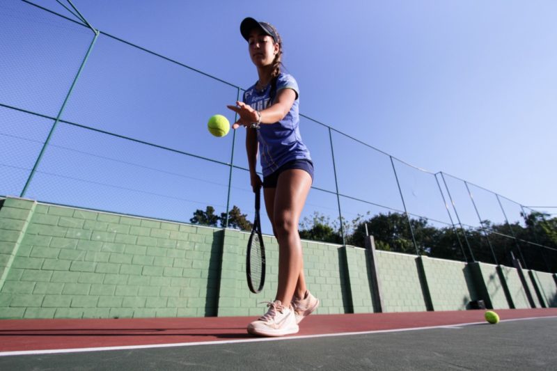 Maria Turchetto, promessa do esporte brasileiro no tênis feminino