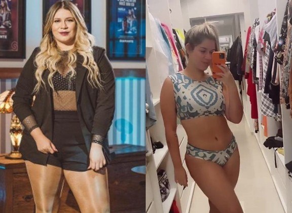 Confira O Antes E O Depois De Mar Lia Mendon A Ap S Emagrecer Kg