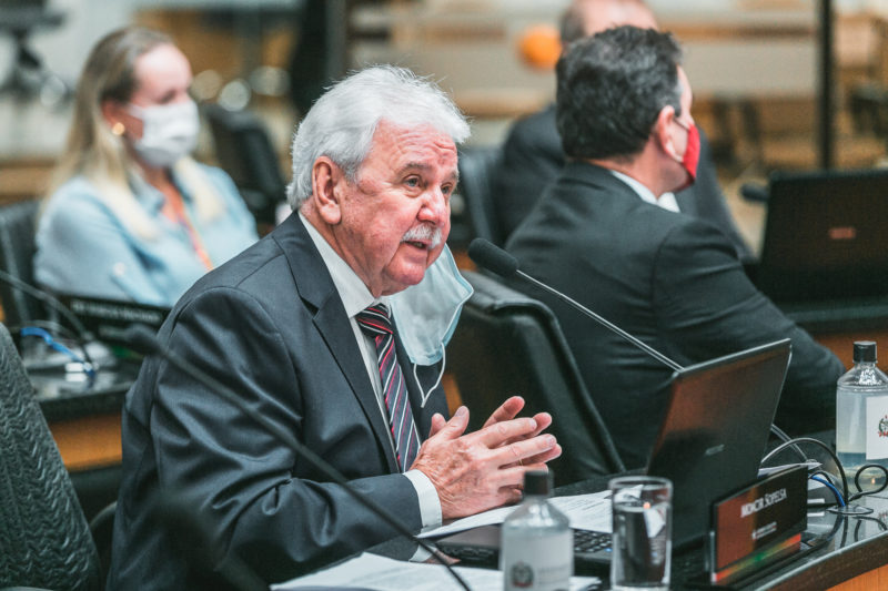 Deputado Moacir Sopelsa defende alian&ccedil;a com o Governador Mois&eacute;s para as elei&ccedil;&otilde;es deste ano – Foto: Ag&ecirc;ncia Alesc