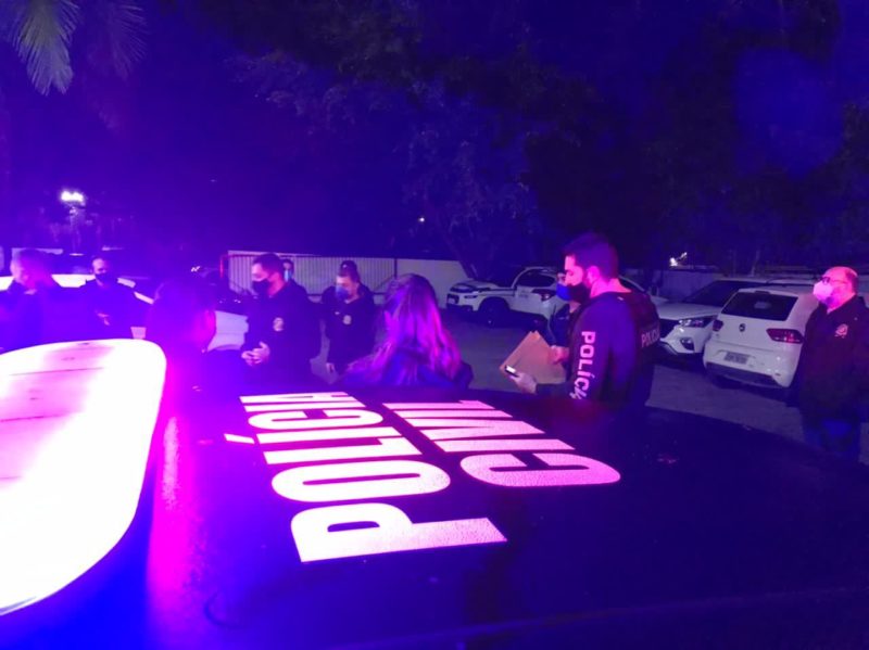 Dois homens foram presos em flagrante na ter&ccedil;a-feira – Foto: Pol&iacute;cia Civil/Divulga&ccedil;&atilde;o/ND