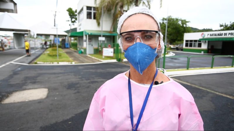Enfermeira Cleusa M&aacute;rcia Vieira – Foto: PMF/Divulga&ccedil;&atilde;o/ND