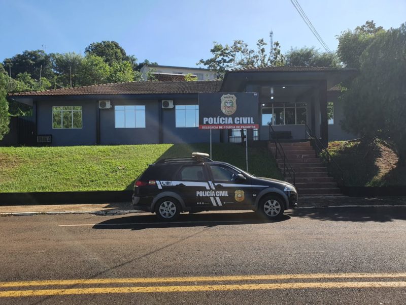 Polícia Civil de Palmitos investiga o caso – Foto: Polícia Civil/Divulgação/ND