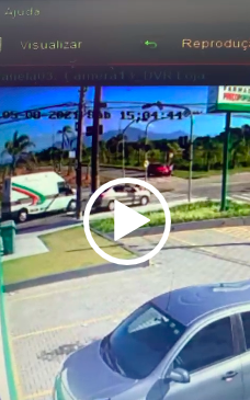 Motorista arranca com policial no cap&ocirc; por cerca de 200 metros at&eacute; ele cair desacordado em Florian&oacute;polis – Foto: PMSC/Reprodu&ccedil;&atilde;o/ND