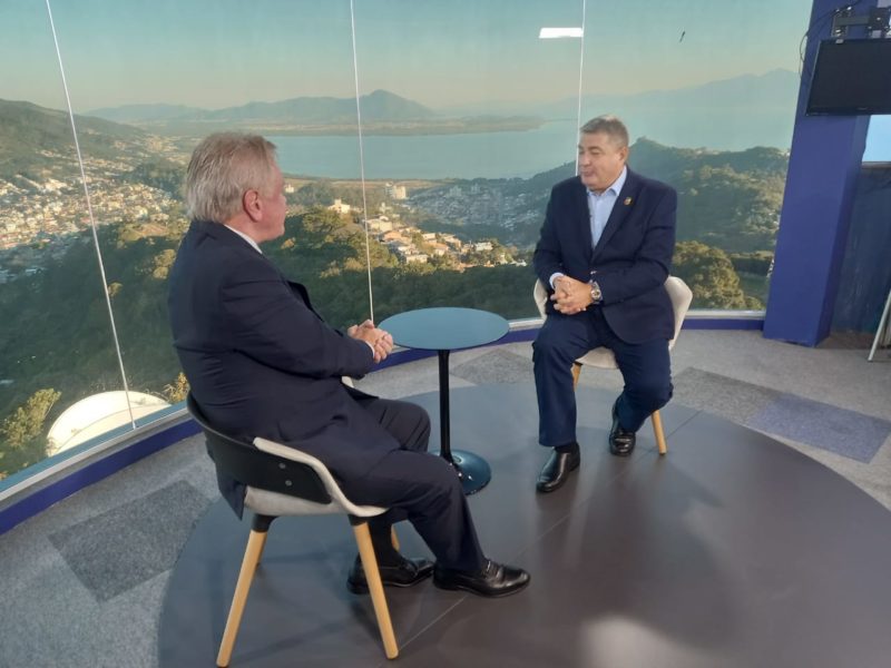 Prefeito de Jaragu&aacute; do Sul afirma que est&aacute; pronto para candidatura a governador do Estado em 2022 – Foto: Rodrigo Lima/ND