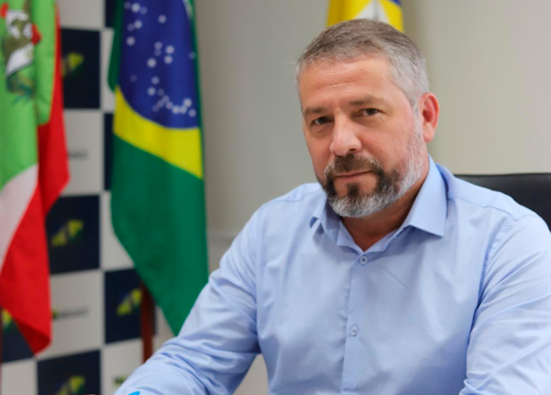 Salmir da Silva (MDB), que assumiu o comando do Executivo neste ano – Foto: PMB/Divulgação/ND
