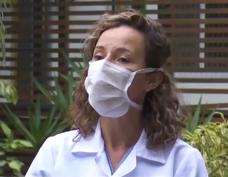 Psicóloga Kethe de Oliveira Souza teve de lidar com o impacto da morte. – Foto: Reprodução vídeo/Divulgação ND
