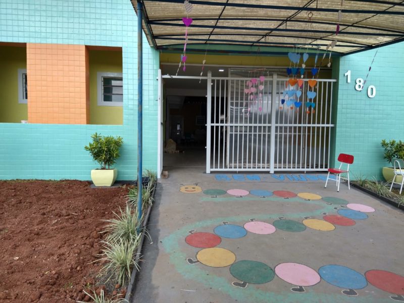 A reforma na creche terminou na última sexta-feira (21) – Foto: Caroline Figueiredo/ND