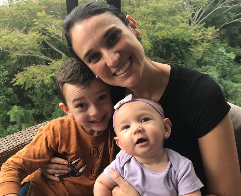 Com gravidez considerada de risco, Roberta Skowasch teve muitos cuidados durante a gestação