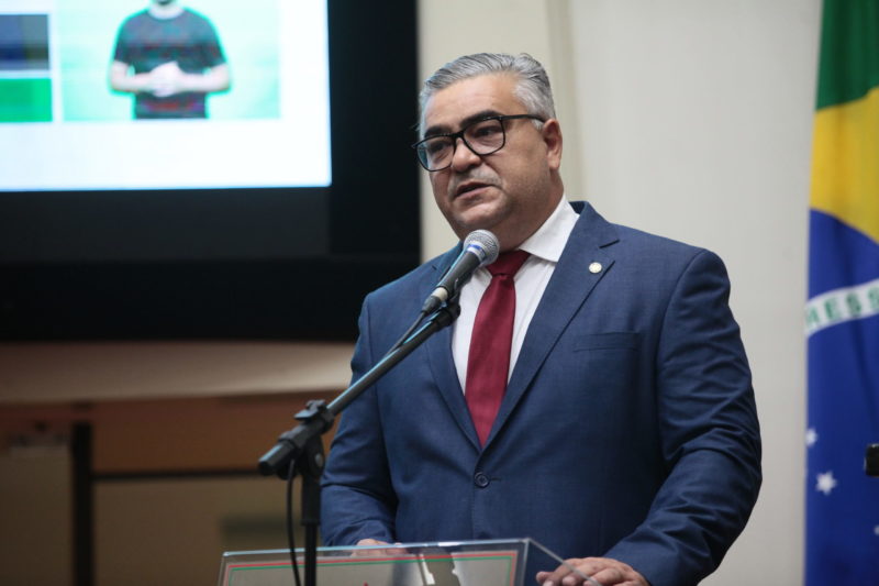 Deputado estadual Sargento Lima não participou da programação – Foto: Solon Soares/Alesc/Divulgação/ND