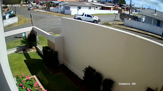 Momento foi registrado nas imagens – Foto: Reprodução