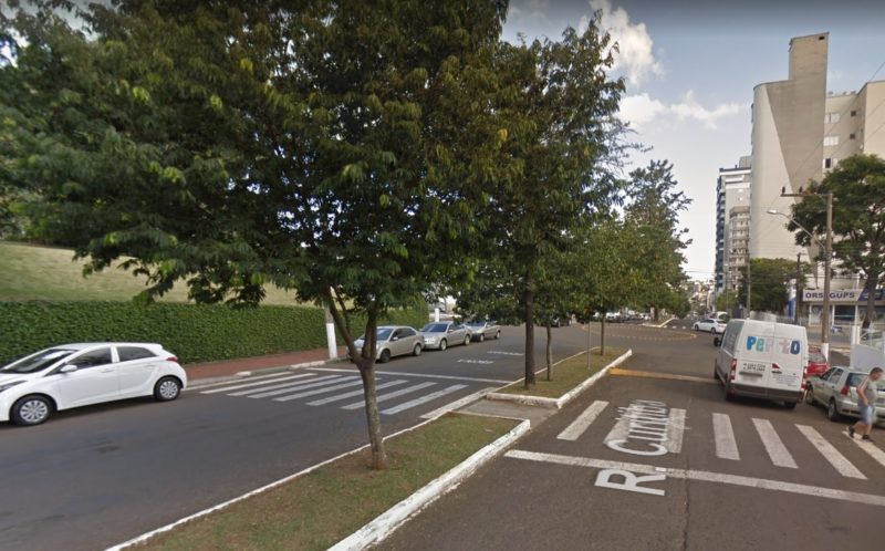 Atropelamento ocorreu na faixa de pedestres. – Foto: Google Street View/Reprodu&ccedil;&atilde;o/ND