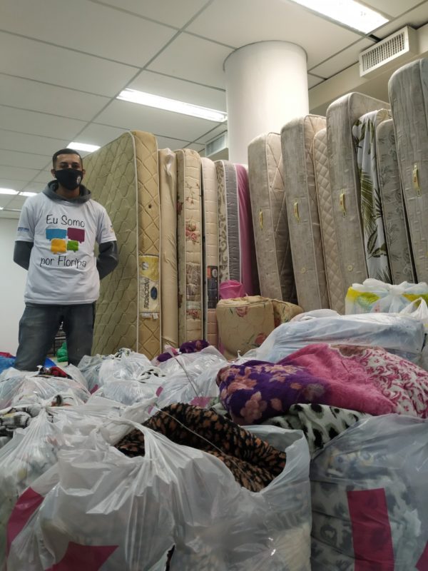 Cobertas doadas à Fundação Somar no último ano – Foto: PMF/Divulgação/ND