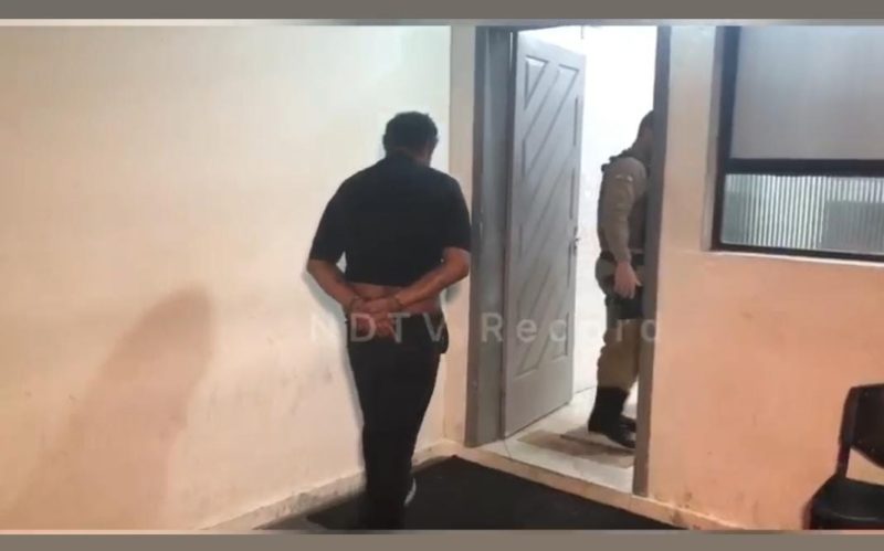 Homem foi preso em flagrante pelo crime – Foto: Ricardo Alves/NDTV