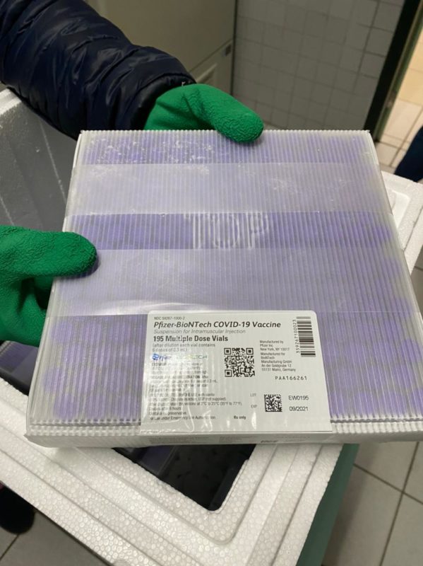 EUA vão doar 500 milhões de doses da vacina Pfizer – Foto: Divulgação/Decom/ND