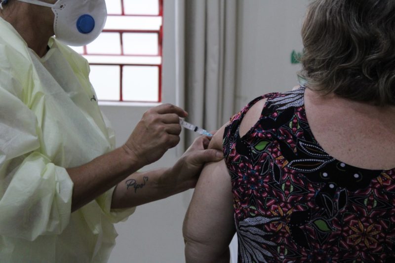 Pelo menos 1.180 idosos não compareceram para serem vacinados. – Foto: Sec. Saúde Criciúma